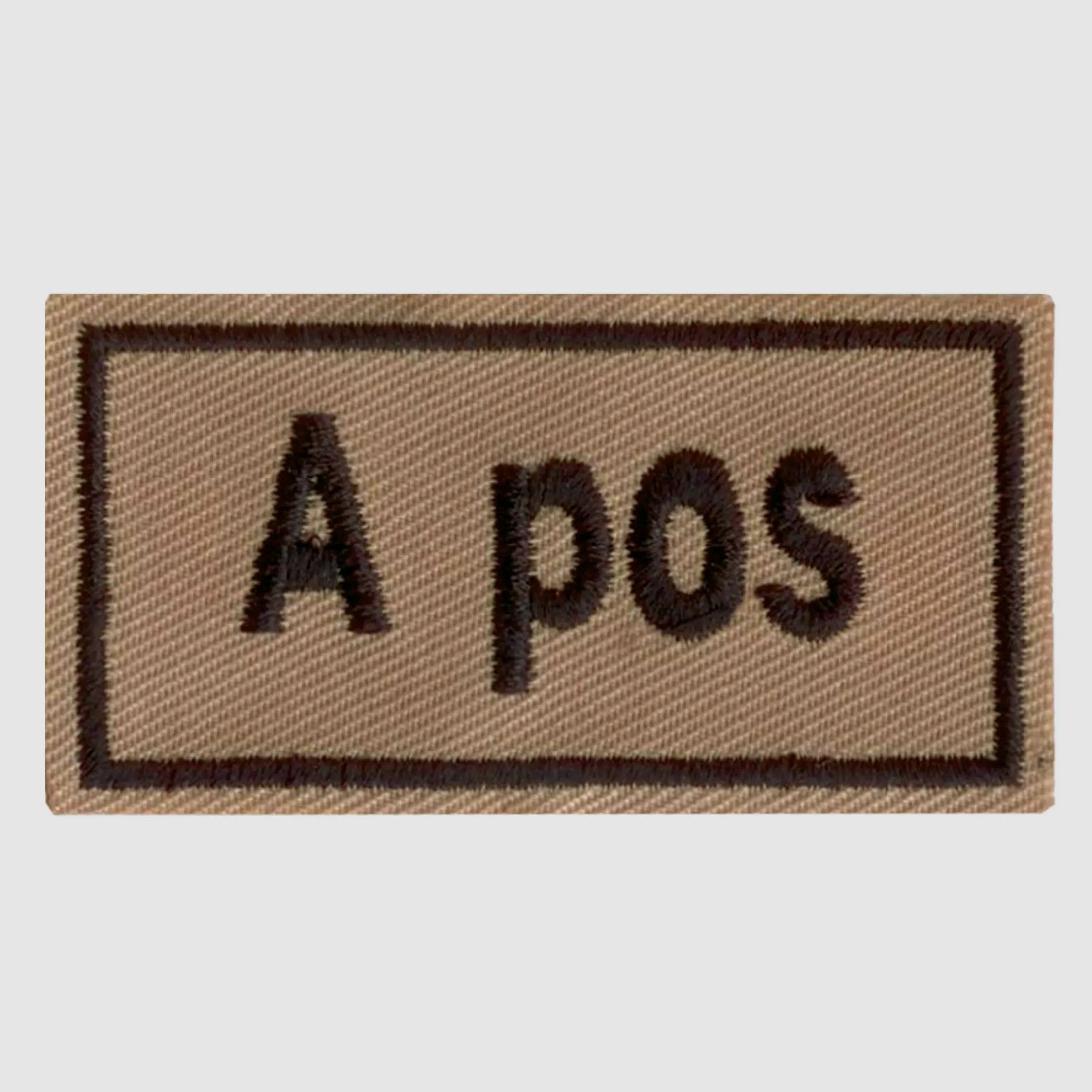 Fritzsch Abzeichen Bloodpatch A pos