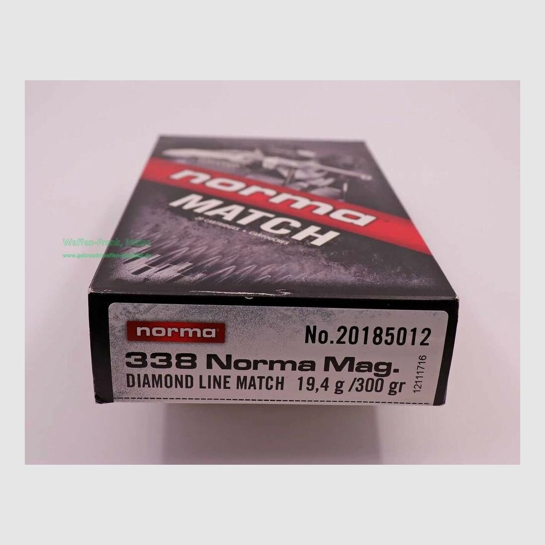 Cartucce per fucile Norma .338 Norma Mag