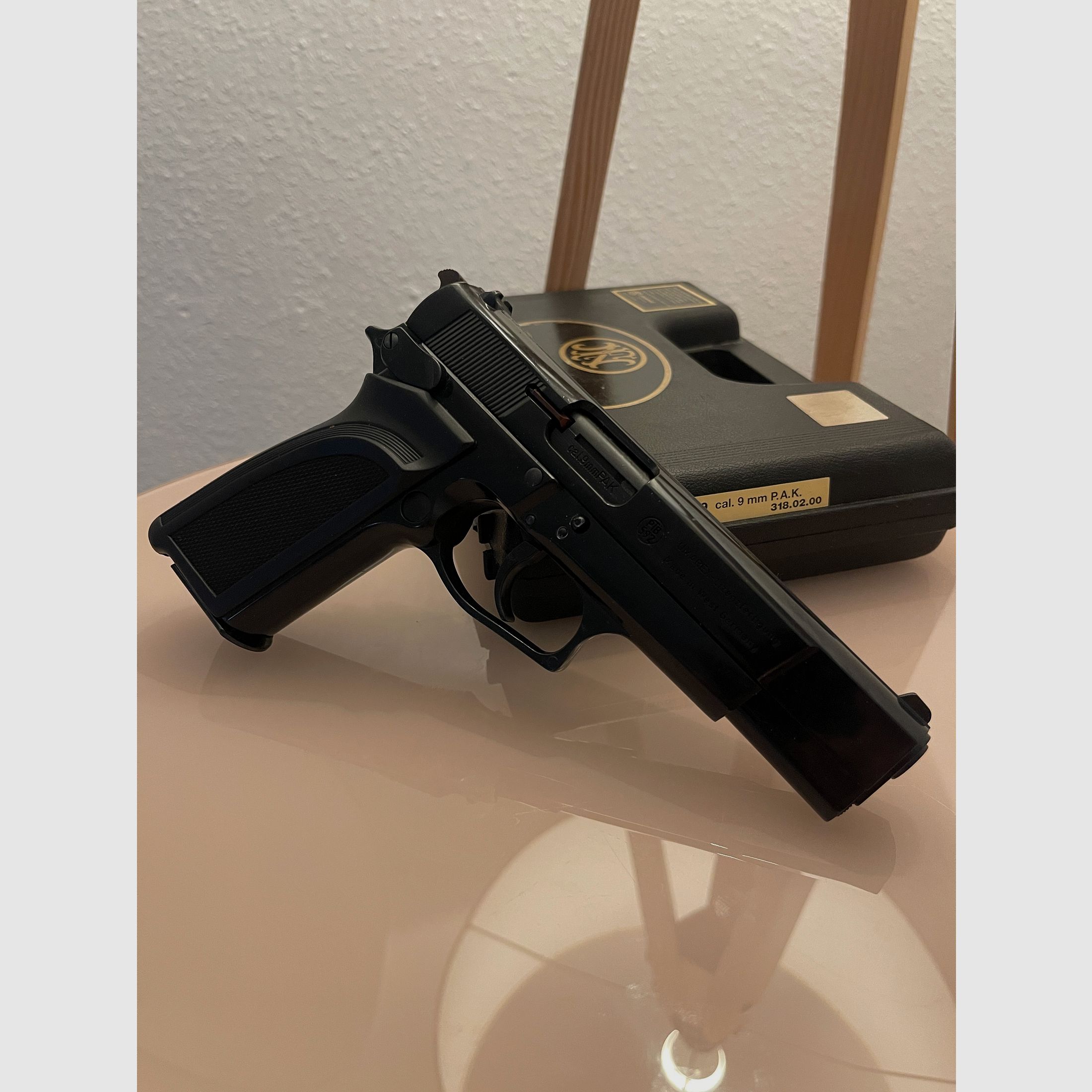 Pistolet d'alarme Browning GP DA 9 9mm OVP