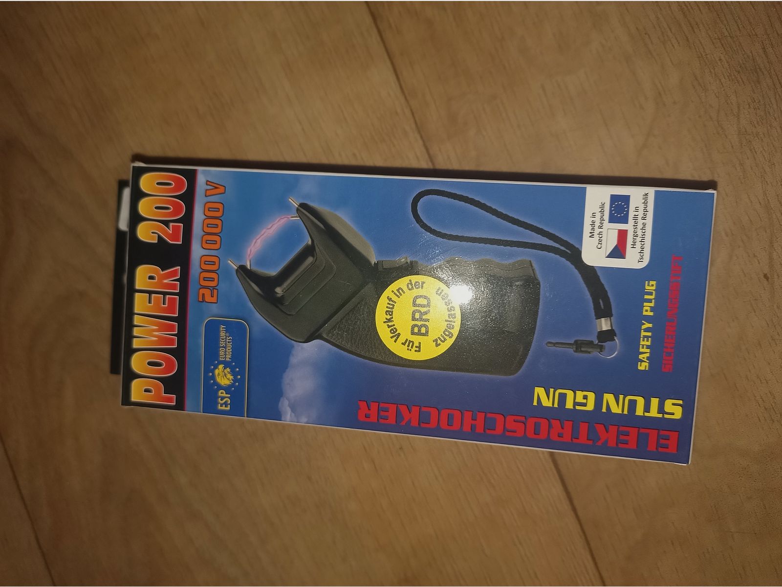 Elektroszok 200 PTB zatwierdzenie 2x Nowy