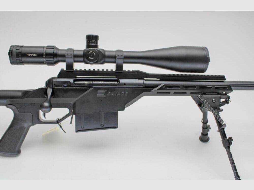 Rep. rifle Savage 110 BA Stealth cal. .300 Win Mag con Hawke Sidewinder 8- .300WinMag