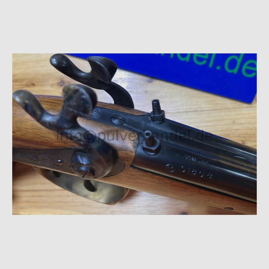 Corsair Doppelläufige Perkussionspistole was ganz Besonderes. Armi Sport .44(BlackPowder)
