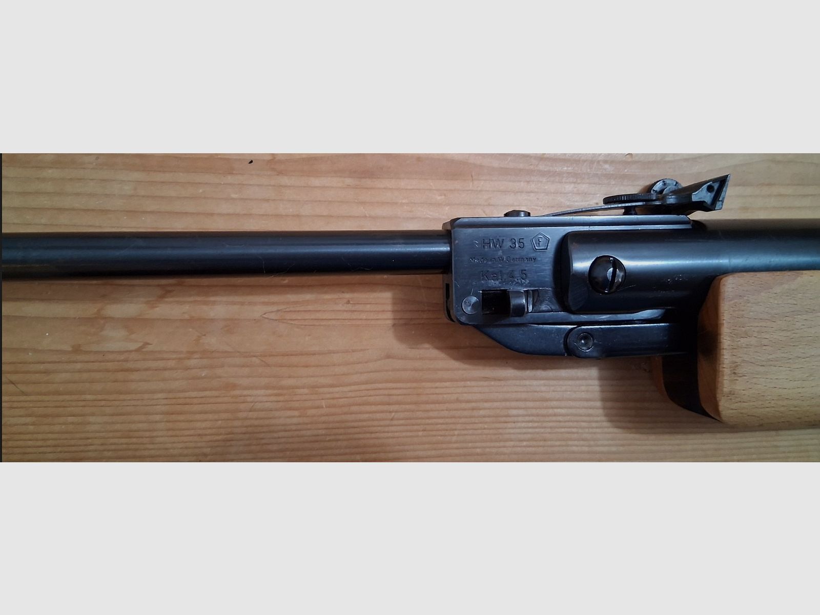 Weihrauch HW 35 mit F 4,5mm Luftgewehr