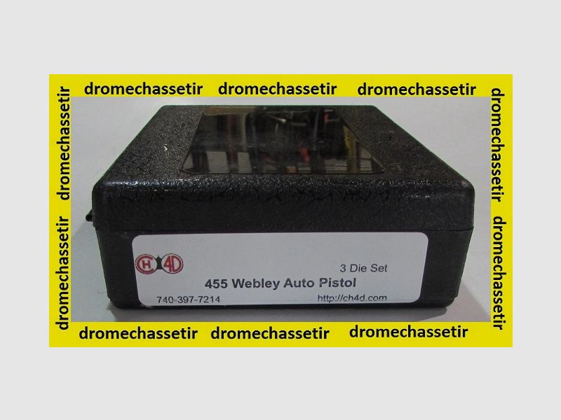 Werkzeugsatz CH4D für das Wiederladen im Kaliber 455 Webley Auto-Pistole