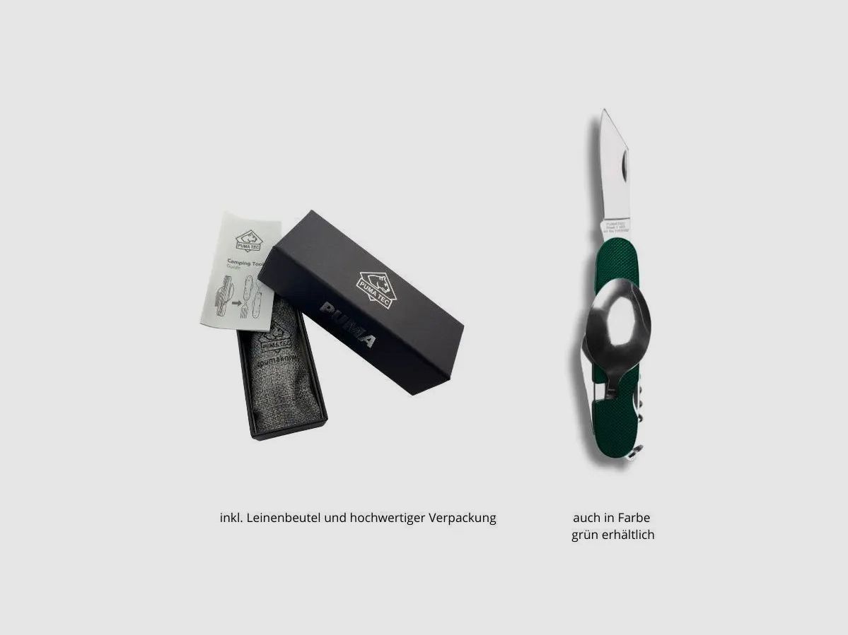 Thekendisplay / Aufsteller PUMA TEC camping tool + 16 Tools