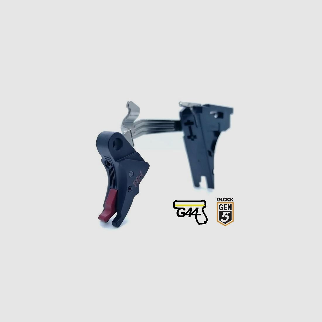 Abzug TR-1 Krokodil GLOCK 44 Kit Ergal Rot, Bild 2 von 2