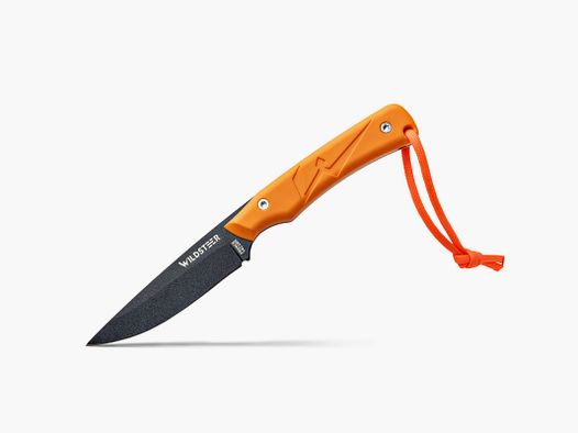 Messer Wildsteer Troll Tactiprene Orange Klinge Epoxy Schwarz