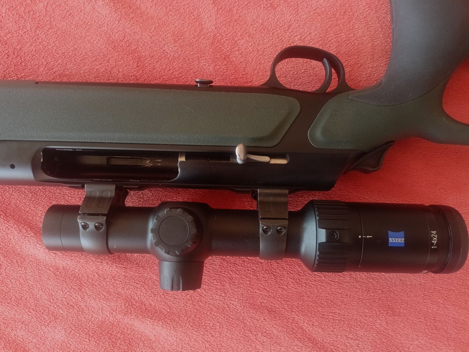 Sauer 303 Synchro XT Gen. I 8x57 IS, Zeiss Conquest 1-4x24 V4, immagine 3 di 18