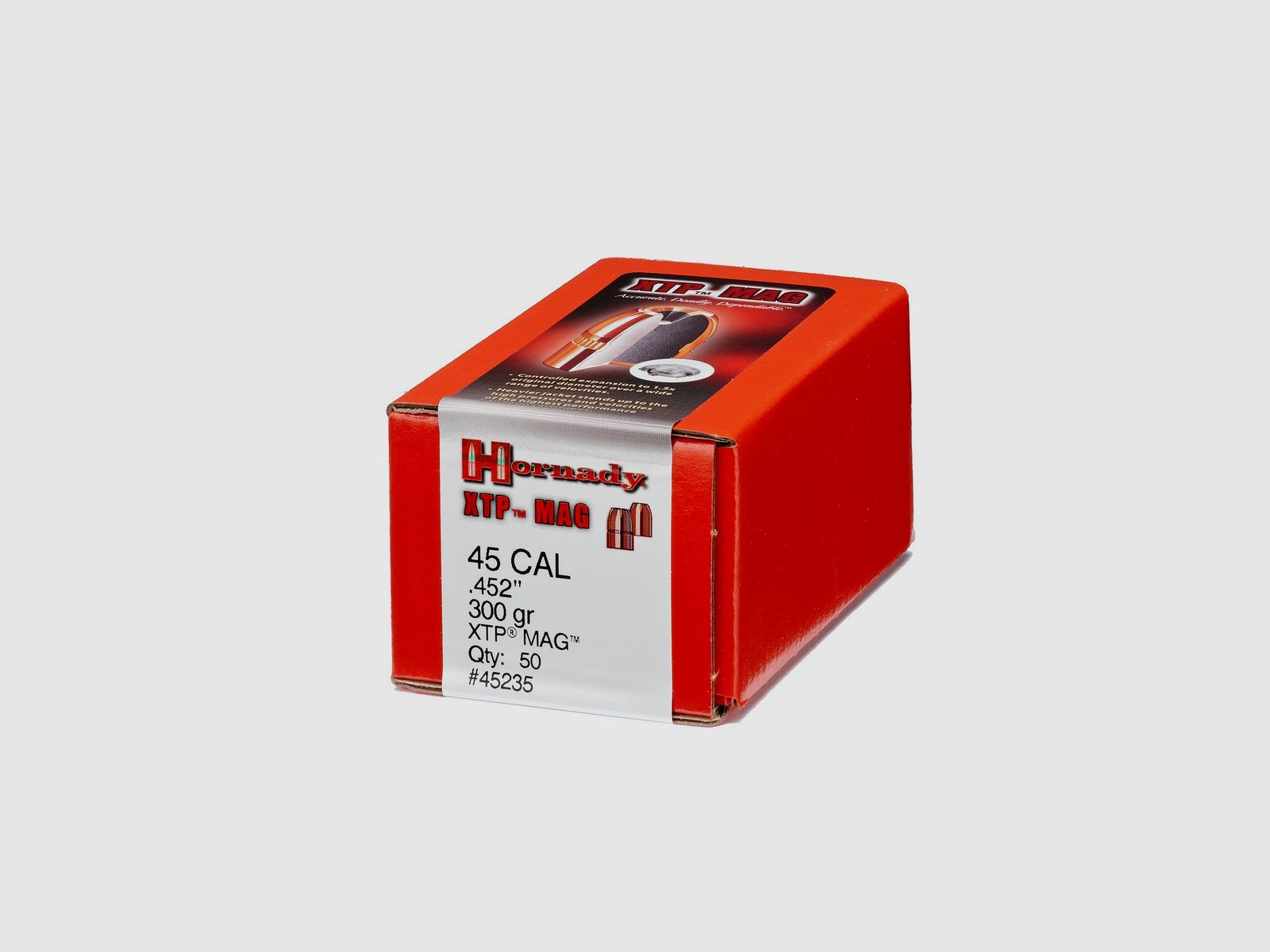 Hornady BULLETS .45/.452 300GR HP XTP MAG – 50 Stk.