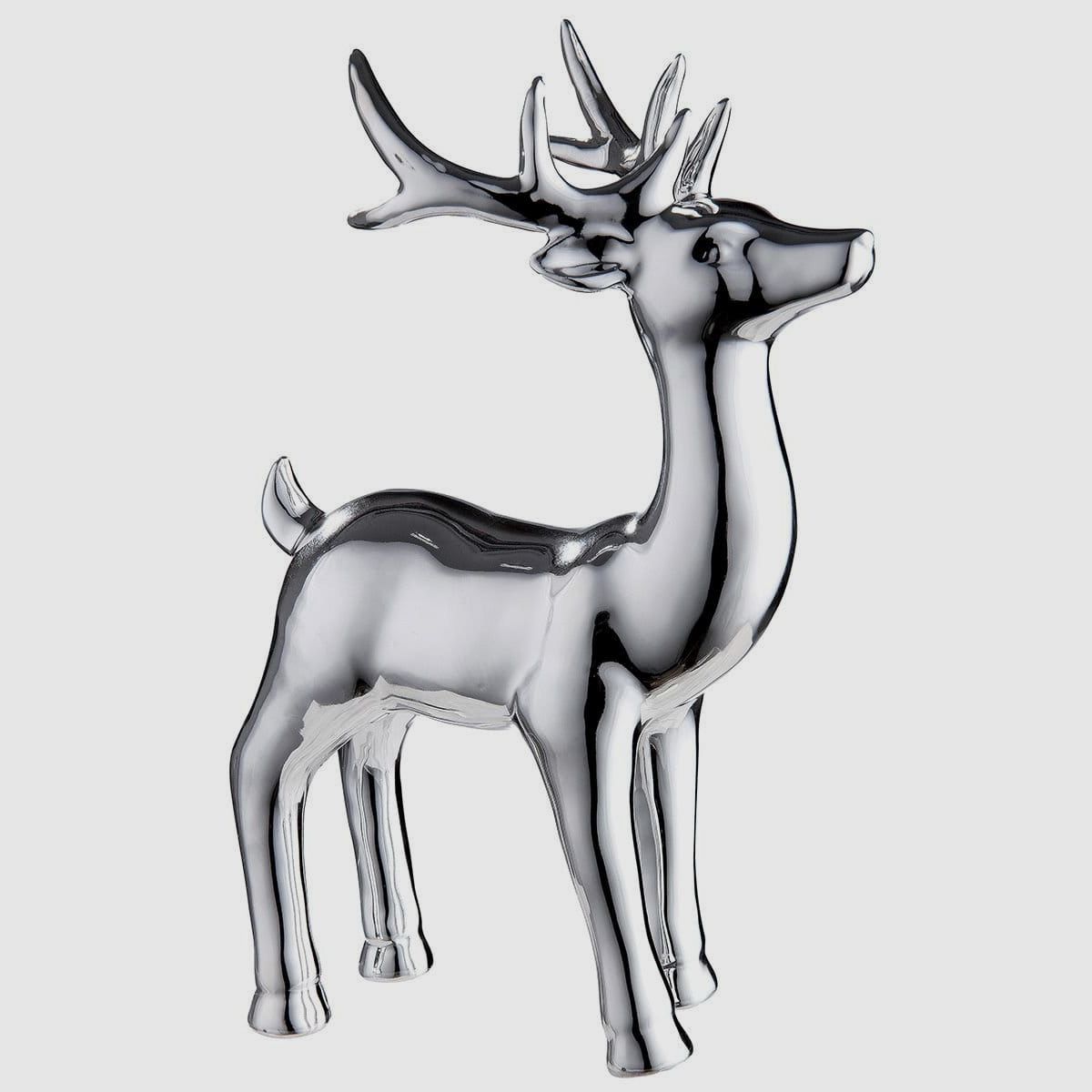 Gilde porcelain standing deer