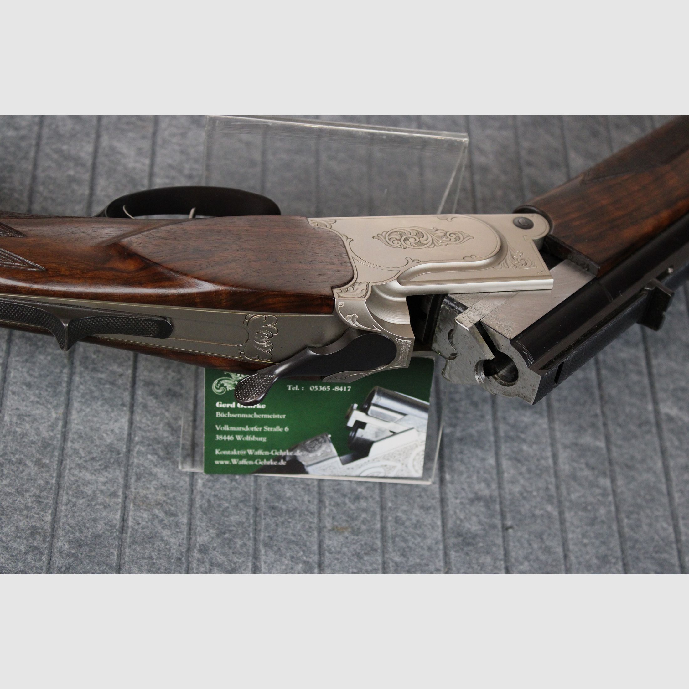 Krieghoff Ultra Berngstutzen .30R Blaser .22 Hornet / Zeiss 3-12X56, imagen 5 de 6