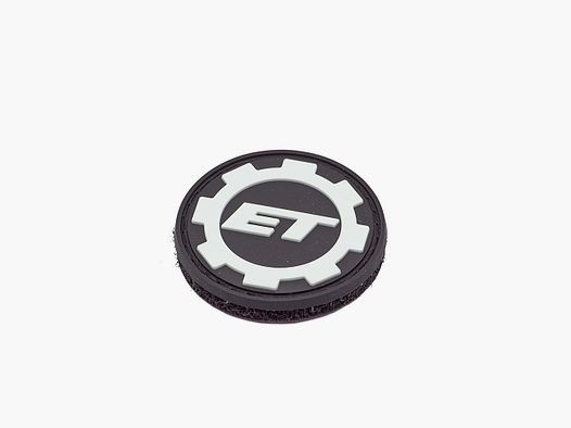 Parche de PVC con logotipo de engranaje Eemann Tech