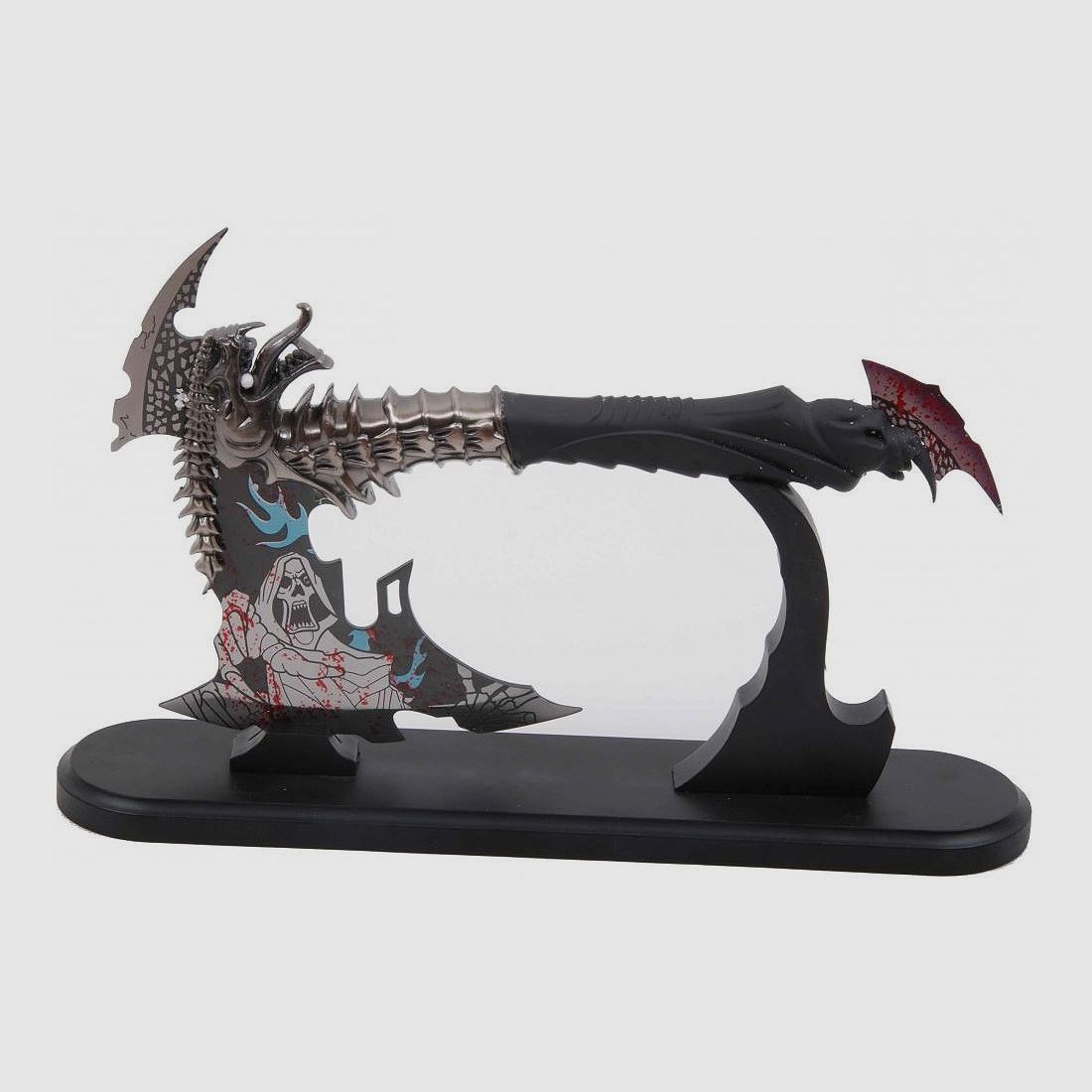 Fantasy Drachen Axt inklusive Tischständer