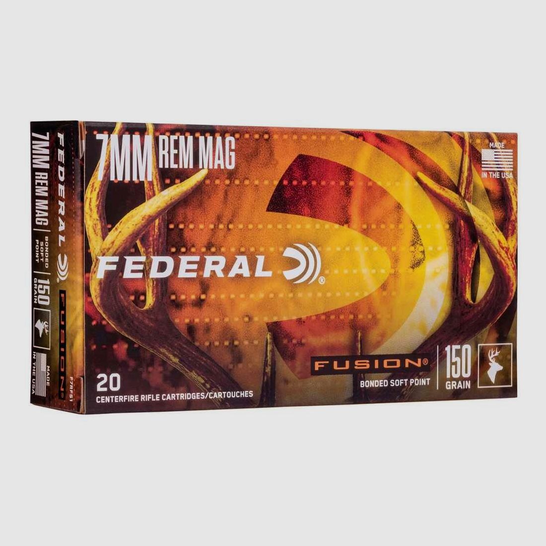 7 mm Rem. Mag. Fusion 9.7g/150grs. Federal Ammunition