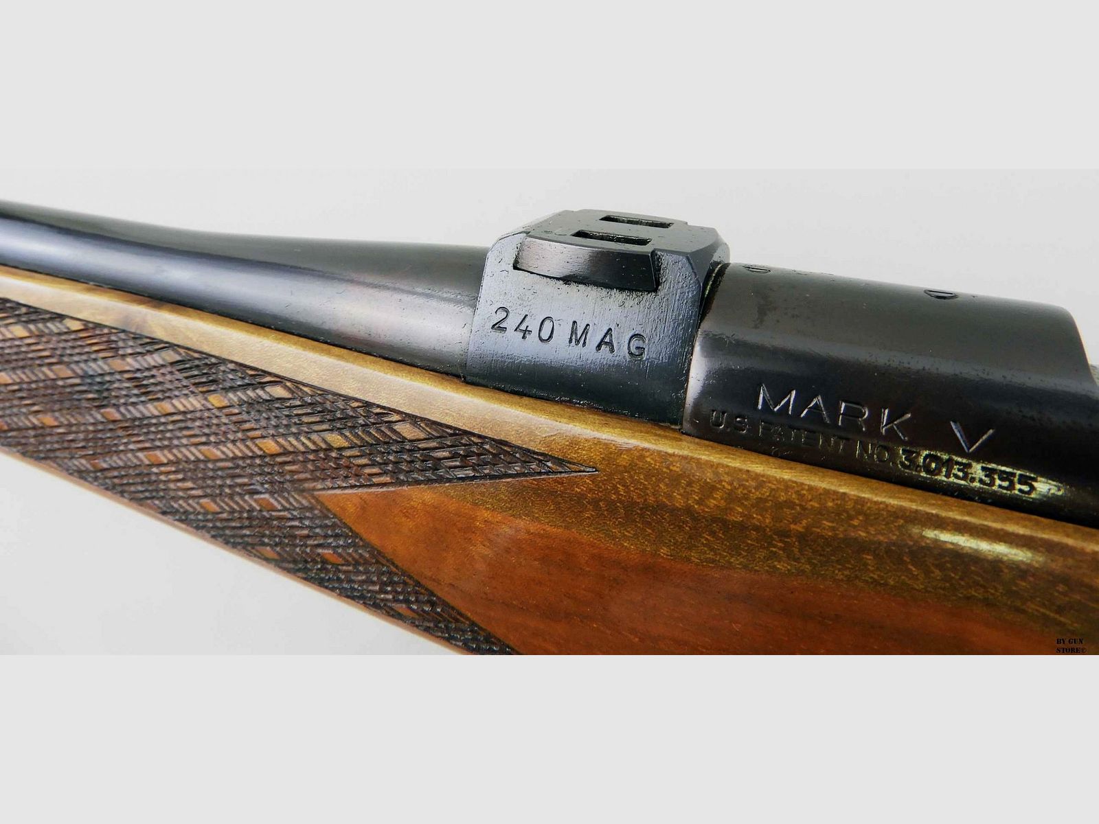 Carabina Weatherby West Germany mod. Mark V cal. 240 Magnum matr. P34405, immagine 3 di 17