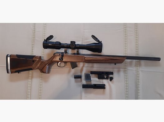 CZ KK-Repetierbüchse mit Zielfernrohr