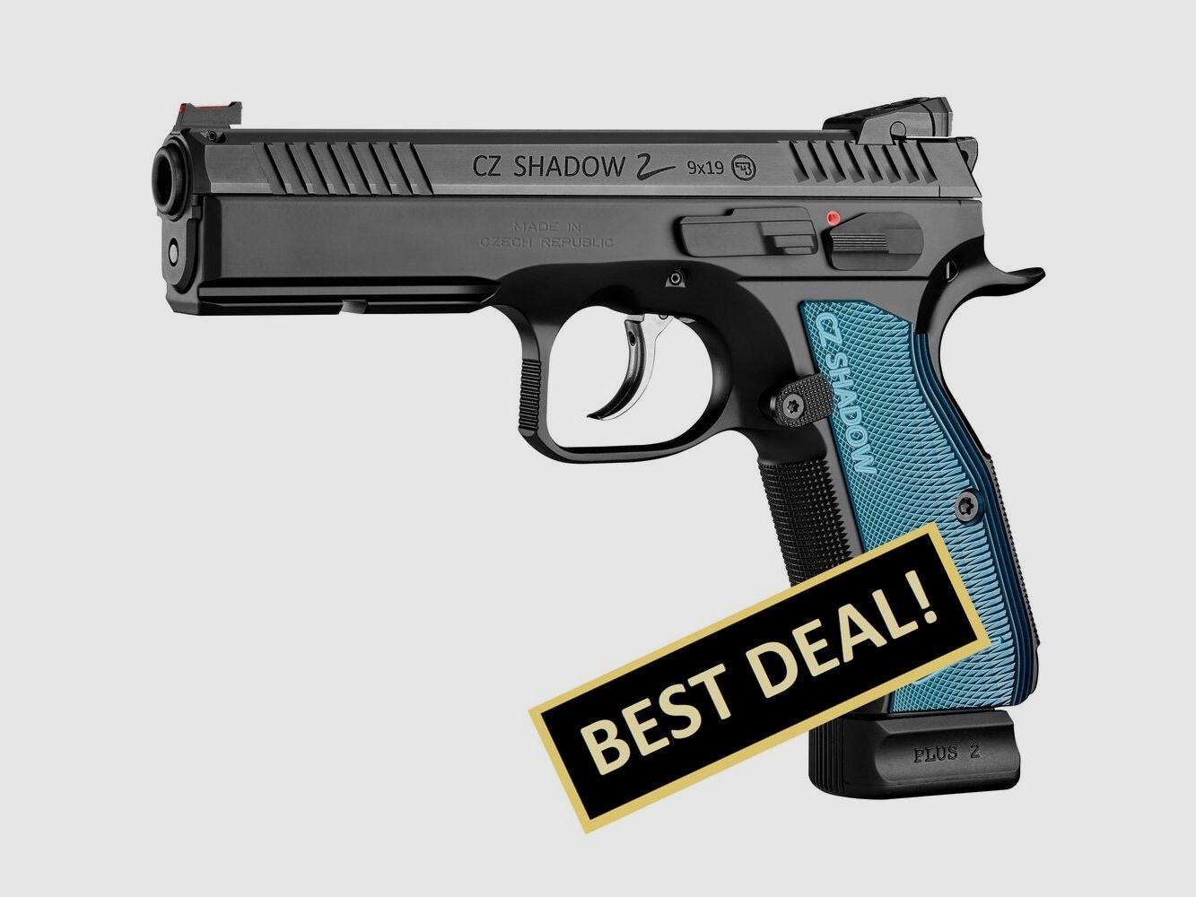 CZ SHADOW 2 SA/DA Nero/Blu 9mm