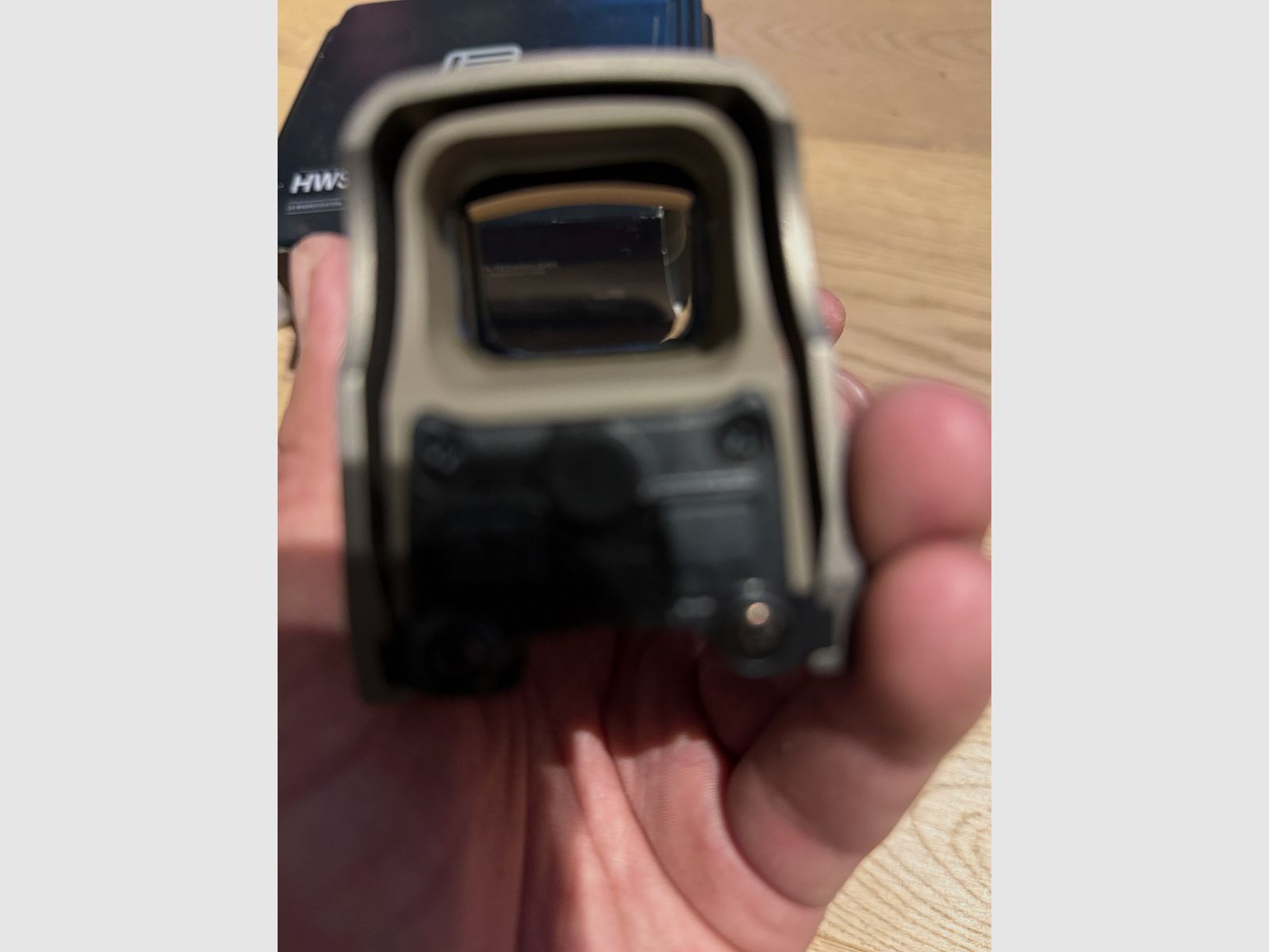 EOTECH XPS2-0 HWS + Unity Tactical Riser FDE