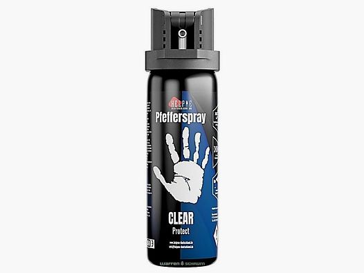 Helpme Pepper Spray CLEAR 60ml - Cone Stream Animal Defense Spray