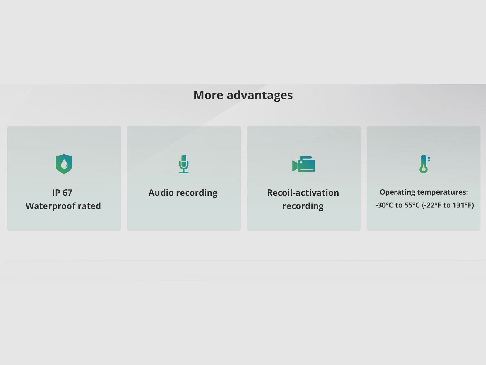 Hikmicro 50-2-076 Clip-On Cheetah C32F-N 940 nm integrierter IR Strahler