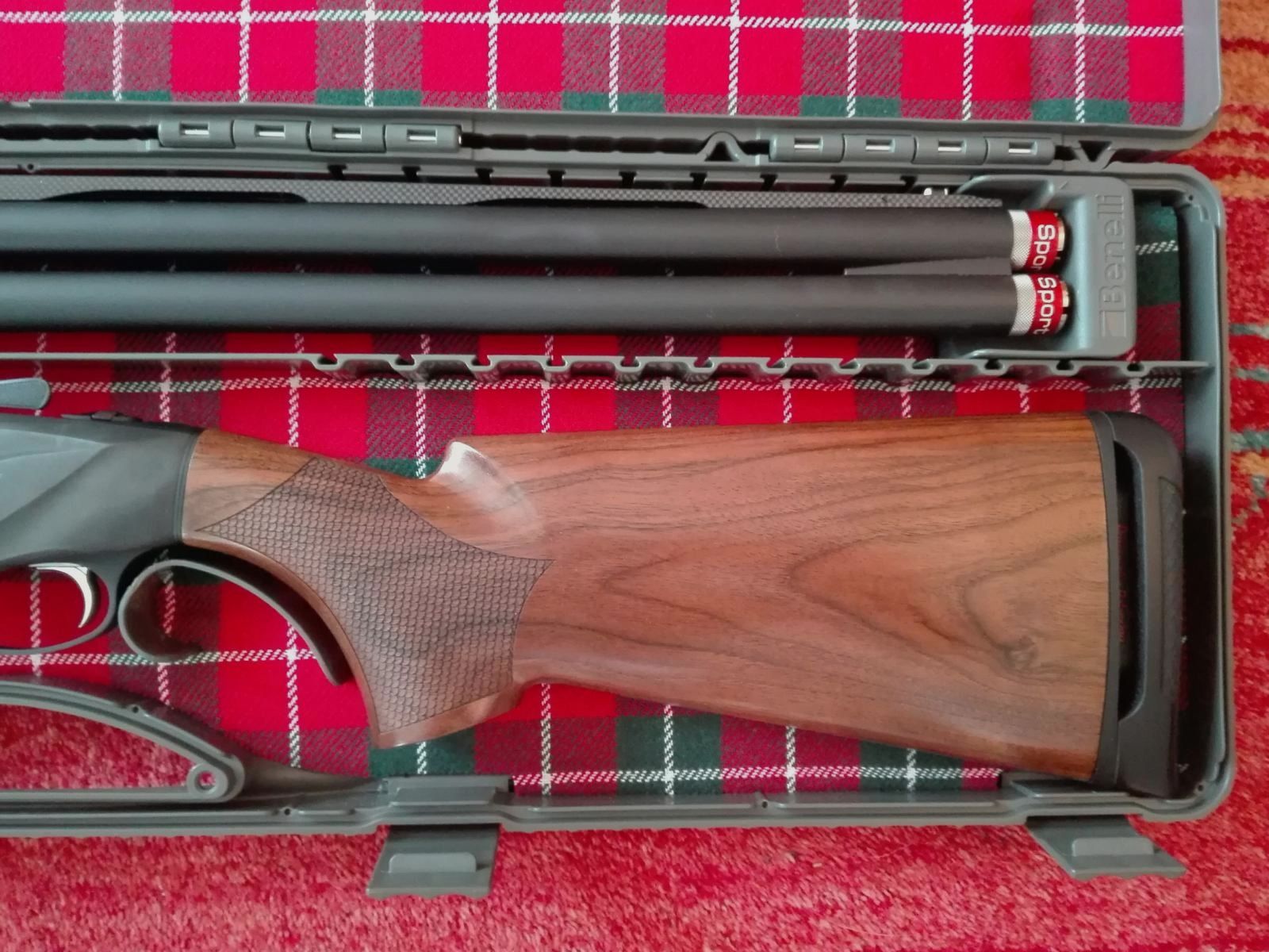 Benelli 828 U Sport Black Sporting 12/76, die teure SPORT Ausführung! TOP