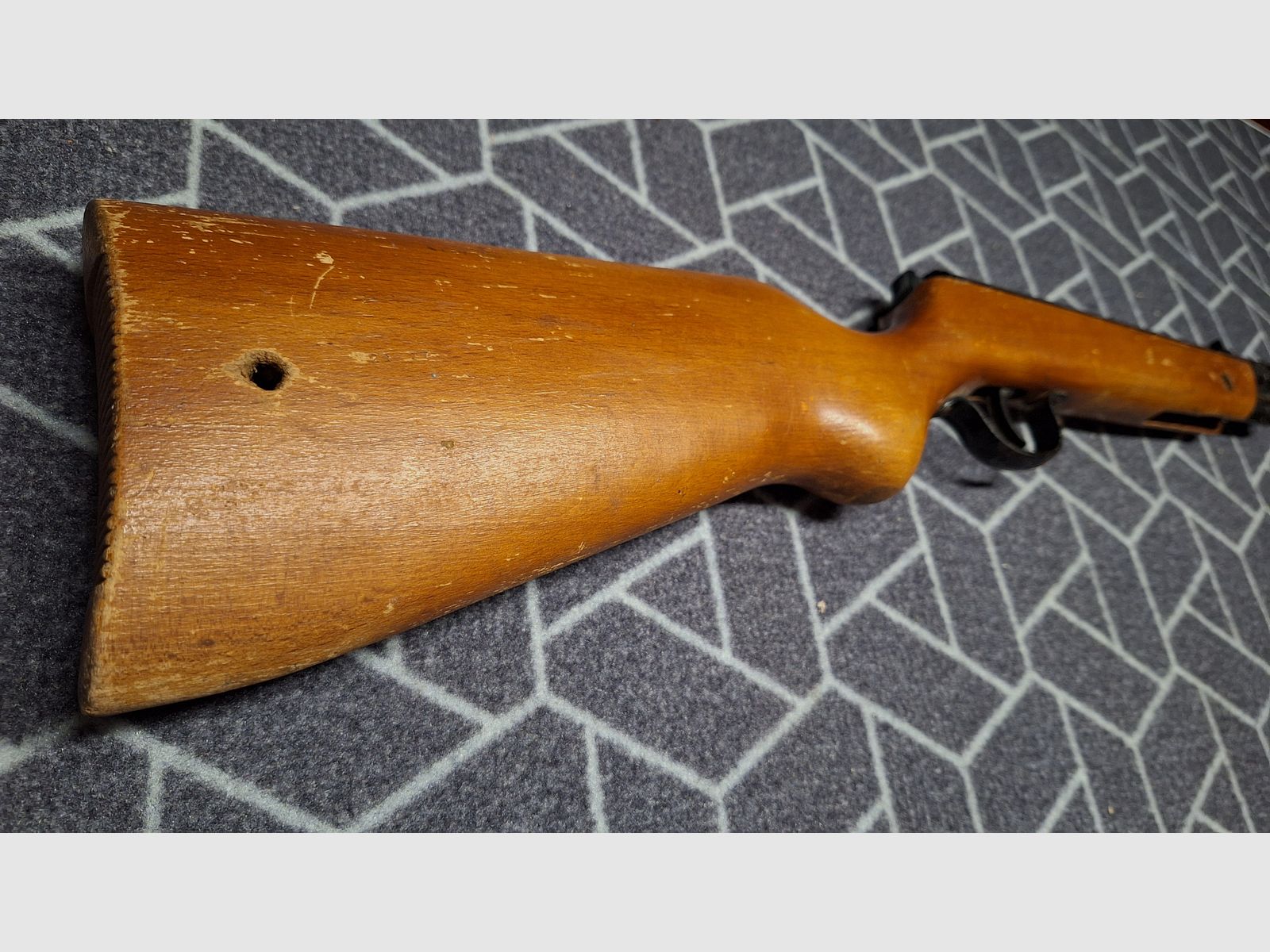 Karabinek pneumatyczny Modell 300 Haenel Suhl oryginalny DDR "Straßenköter