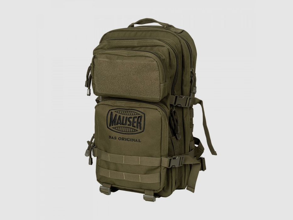 Mauser Codura Rucksack UNIVERSAL L30xB20xH50 Olive Green abschließbar + viele Taschen