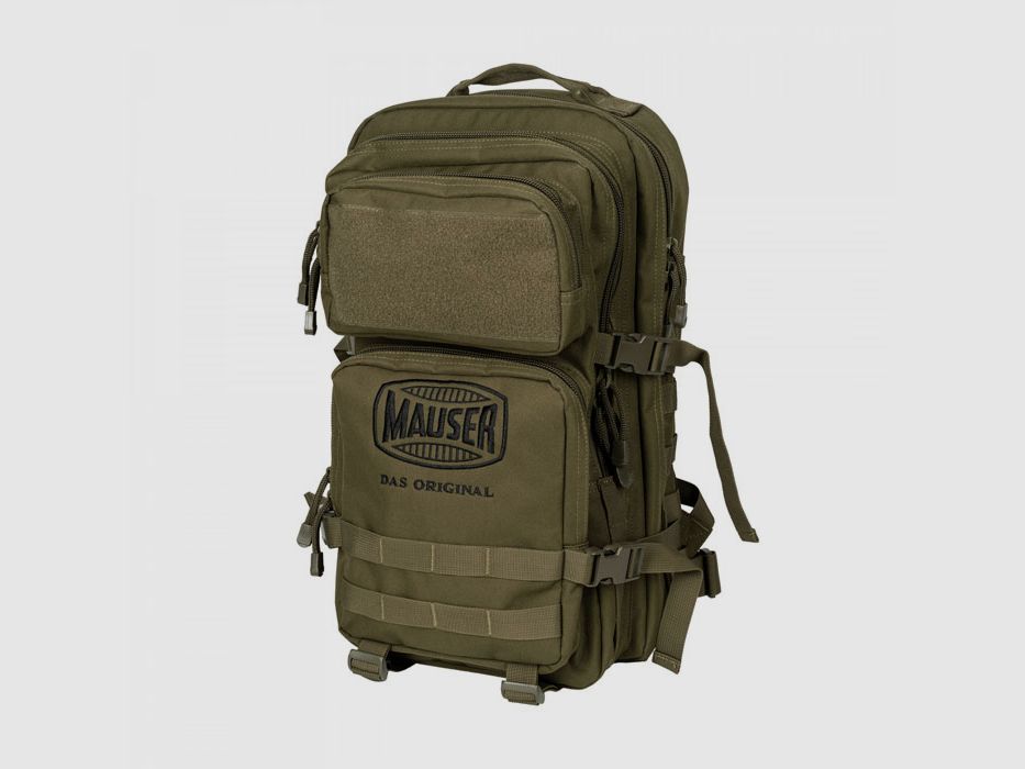 Mauser Codura Rucksack UNIVERSAL L30xB20xH50 Olive Green abschliebar + viele Taschen