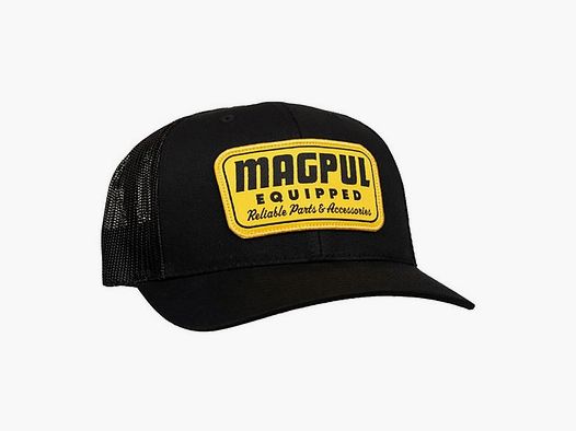 MAGPUL EQUIPPED TRUCKER HAT BLACK