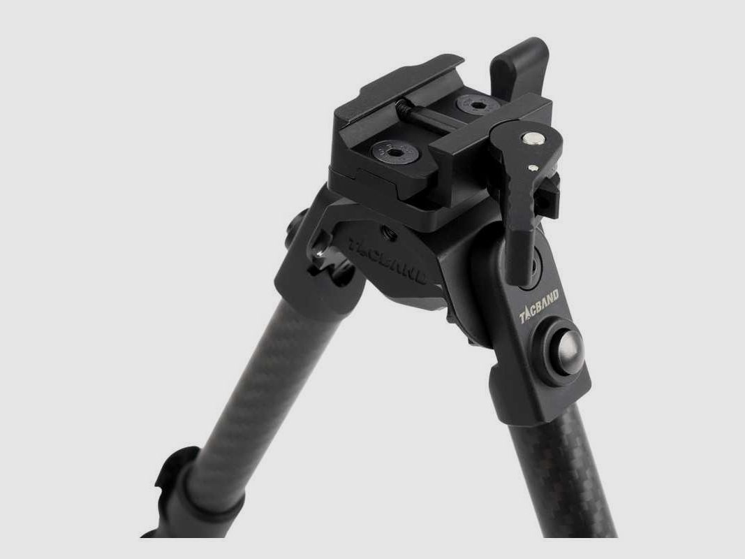 Bipiede REGOLABILE 8-11" IN CARBONIO, immagine 2 di 4