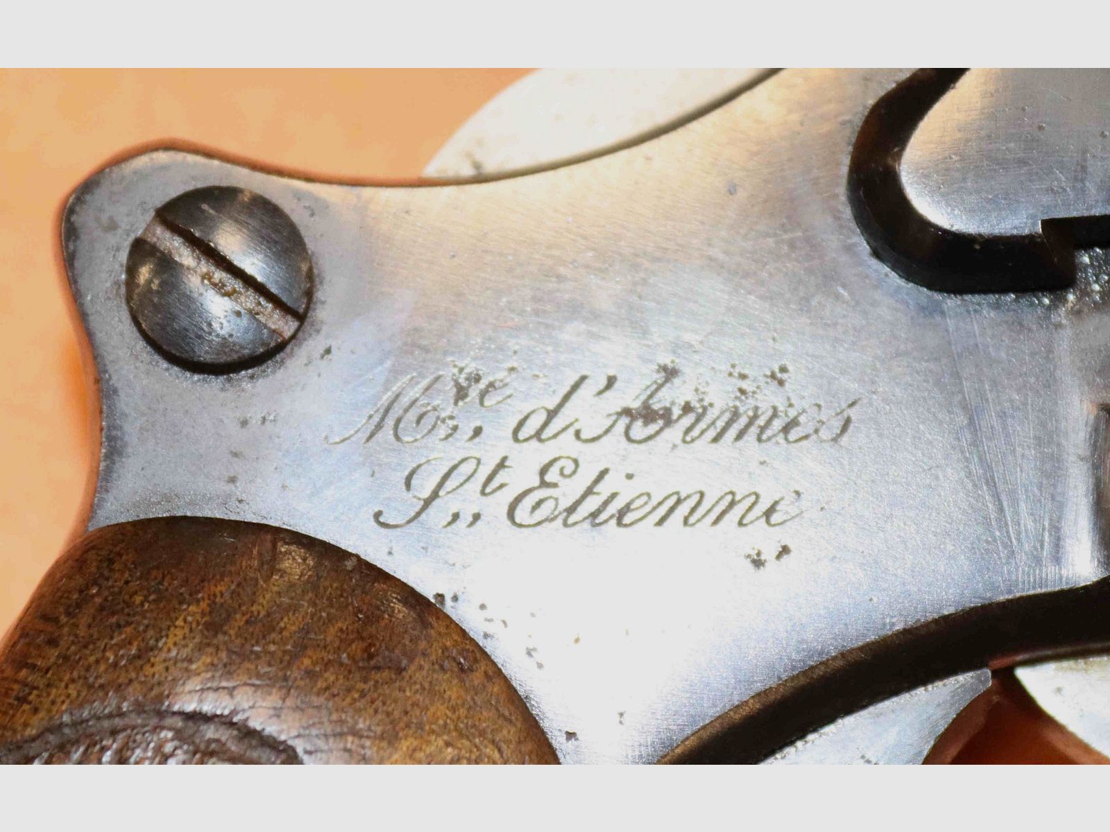 Revólver Saint Etienne Modelo 1892 Calibre 8 Lebel, imagen 8 de 9