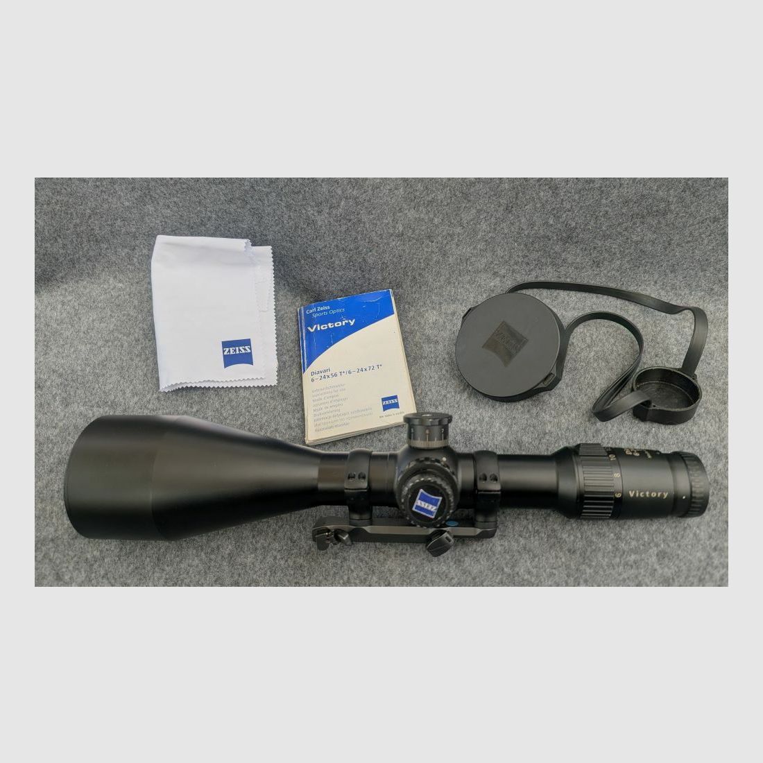 Zeiss Victory Diavari 6-24x72 with reticle 43