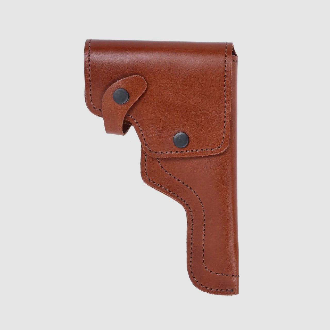 ME-Sportwaffen fondina in pelle marrone ME P08 pistola a salve