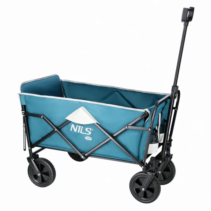 NC1606 Handwagen Donkerblauw 125L Nils Camp