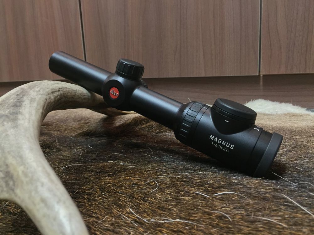 Leica Magnus 1-6,3x24 i, con riel