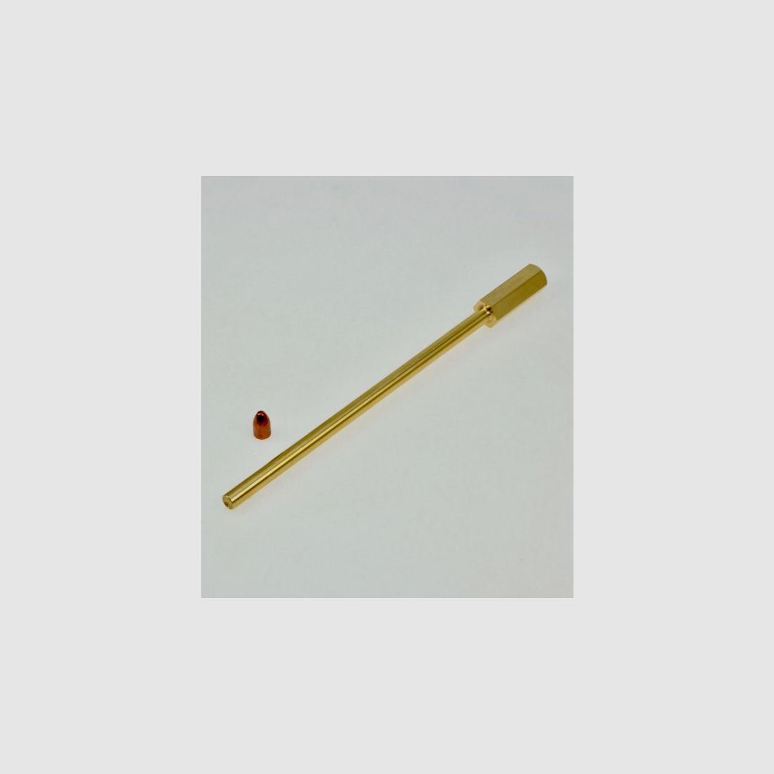 BRASS ROD FOR BULLET REMOVAL IN BARREL CED
