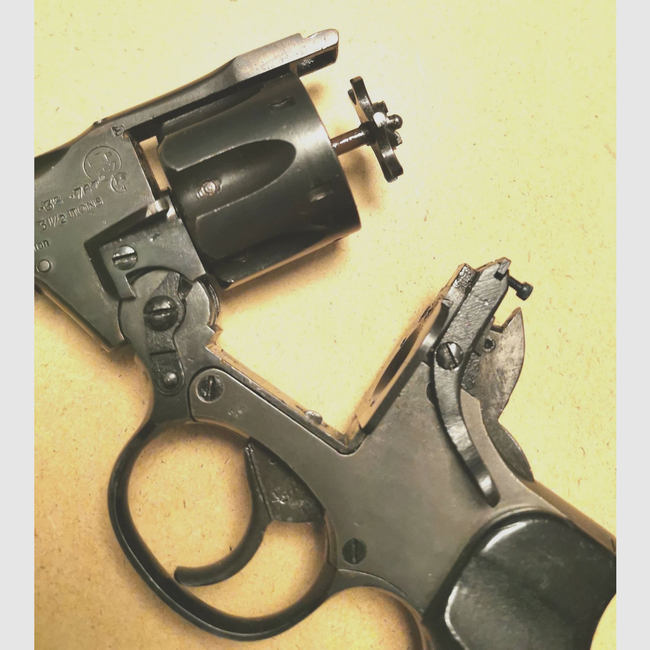 Enfield No.2 MK I WKII original converted to 9mm blank free from 18 years