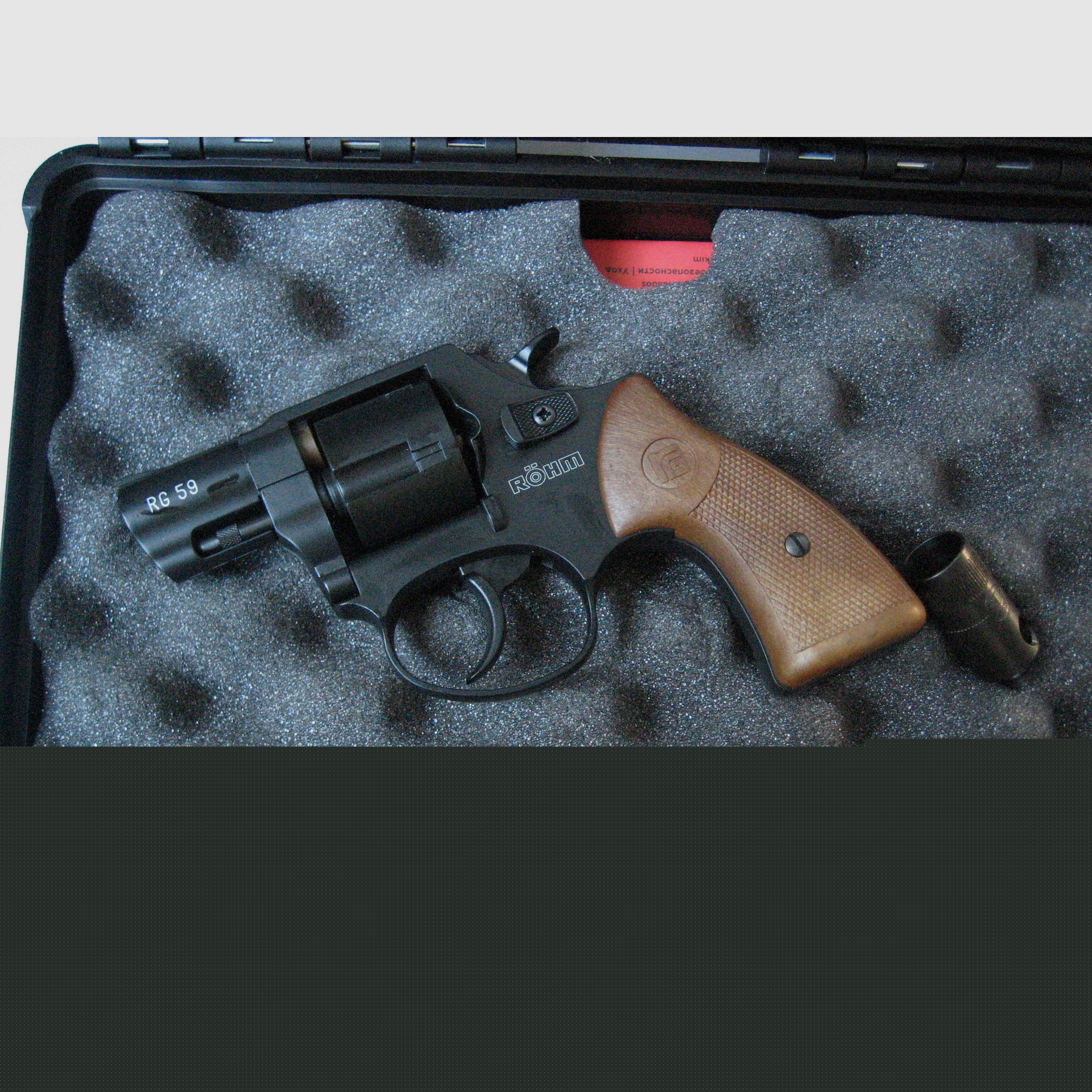 Röhm RG 59  cal. 9 mm R Knall Schreckschuss- Gasrevolver neu neu
