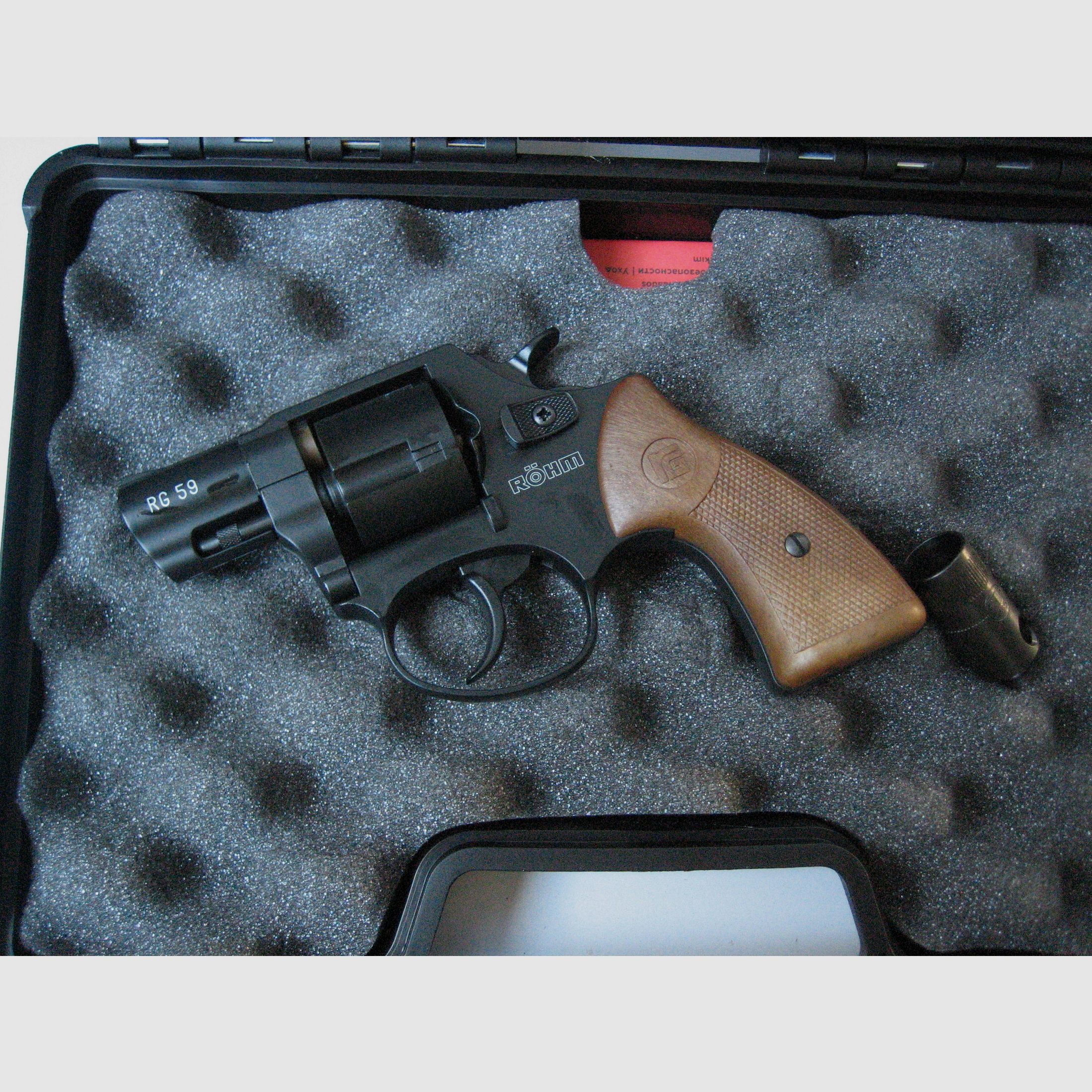 Röhm RG 59  cal. 9 mm R Knall Schreckschuss- Gasrevolver neu neu
