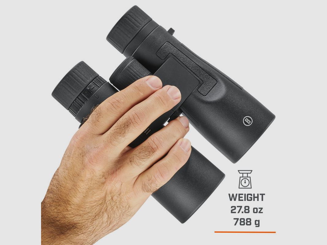 Bushnell Fernglas Legend 10x50mm, schwarz, FMC, BAK4, IPX7, Dach Prismen