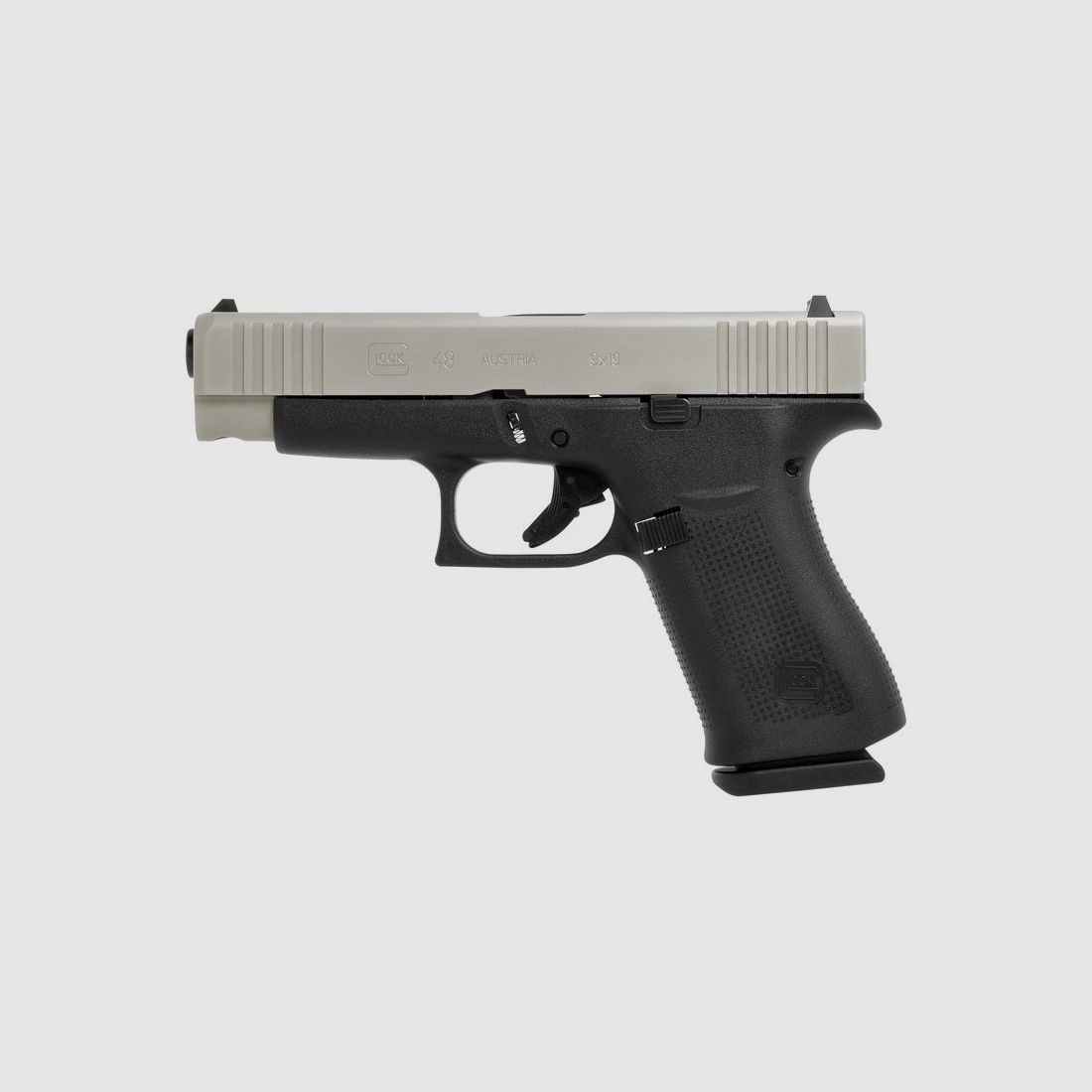 Glock 48 - 9mm Luger Silver slide