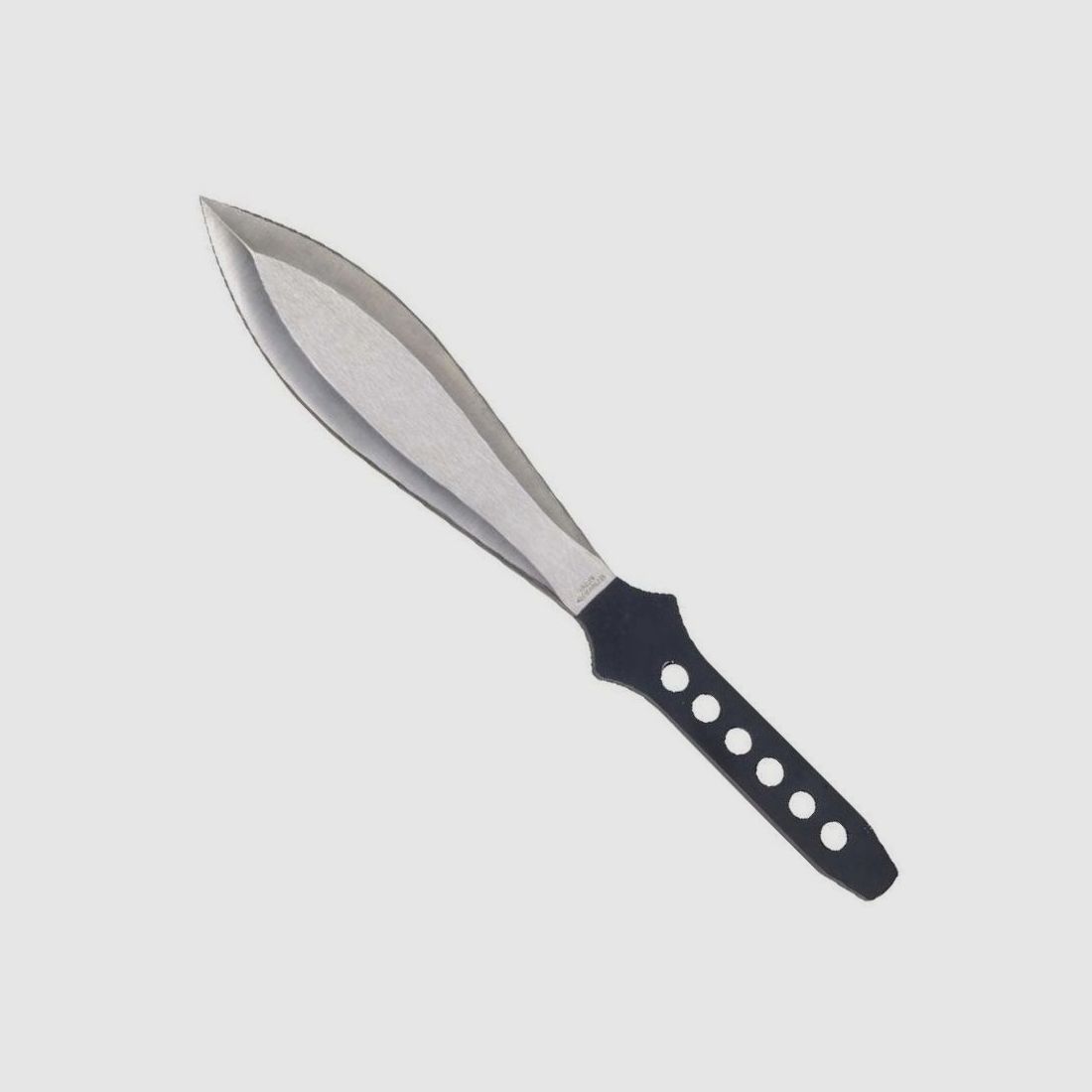 groes schweres Wurfmesser schwarzer 26cm 195 g