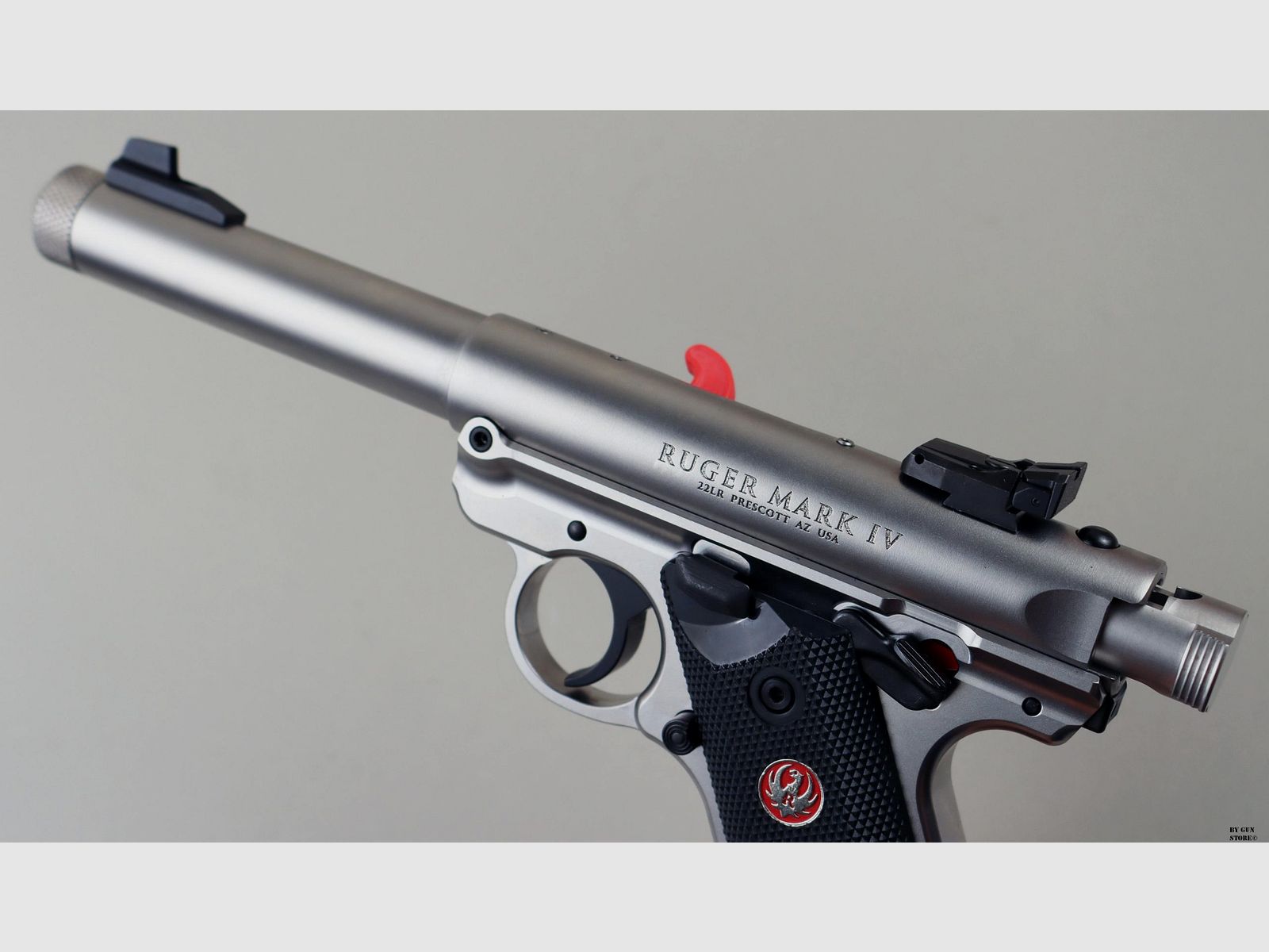 Pistole Ruger Mod. Mark IV Target Edelstahl Kal. 22LR, Bild 5 von 6