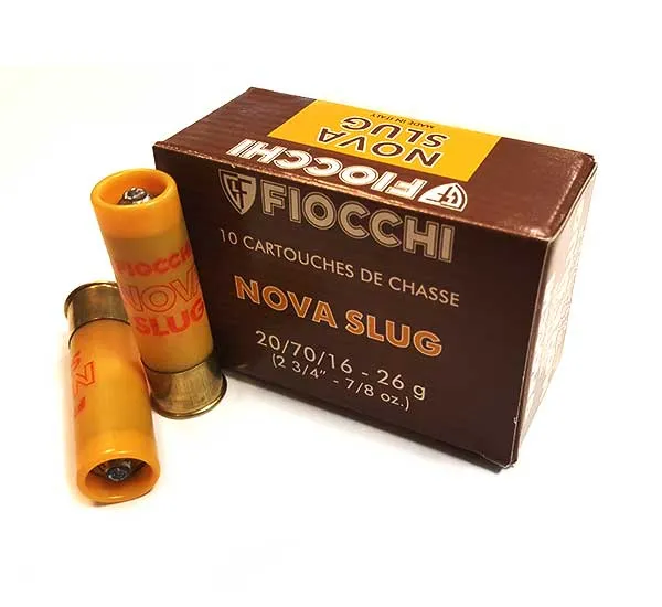 Amunicja śrutowa FIOCCHI NOVA SLUG Breneka 20/70 26g
