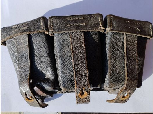 Munitionstasche K98 Carl Hepting & Co STGT Feuerbach 1940 Munitionstasche K98 Carl Hepting & Co STGT Feuerbach 1940