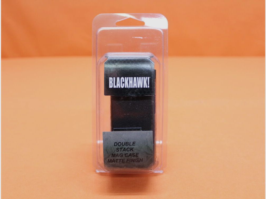 Blackhawk Blackhawk Double Stack Mag Case (410600PBK) borsa CQC nera per caricatori a doppio stack 9mm/, immagine 1 di 5