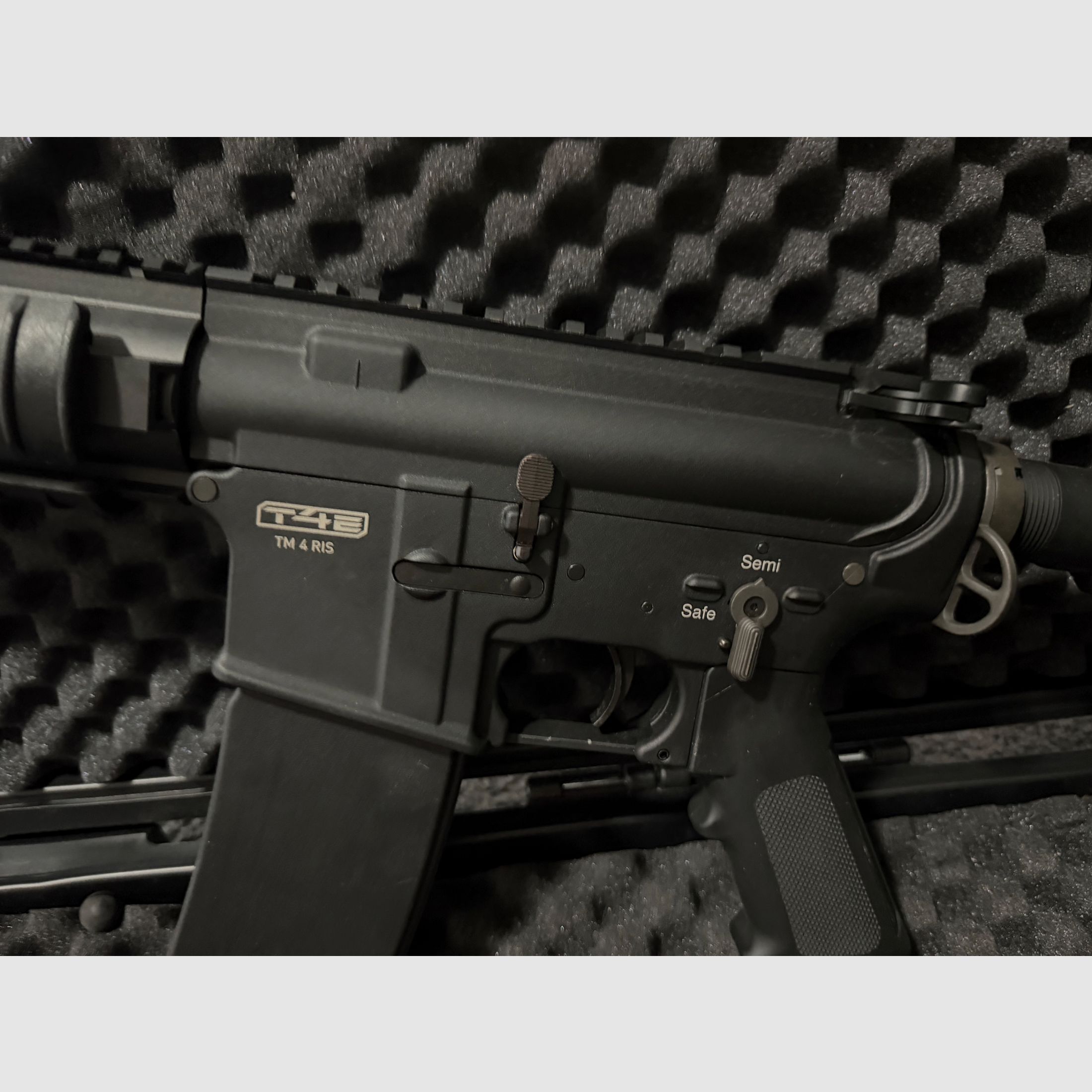 T4E TM4 RIS Paintball Umarex Kal. .43 - schwarz TOP, Bild 5 von 6