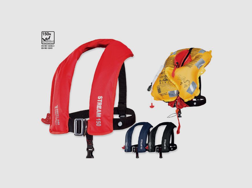 Mullion Stream 150 Rettungskragen Regular Red