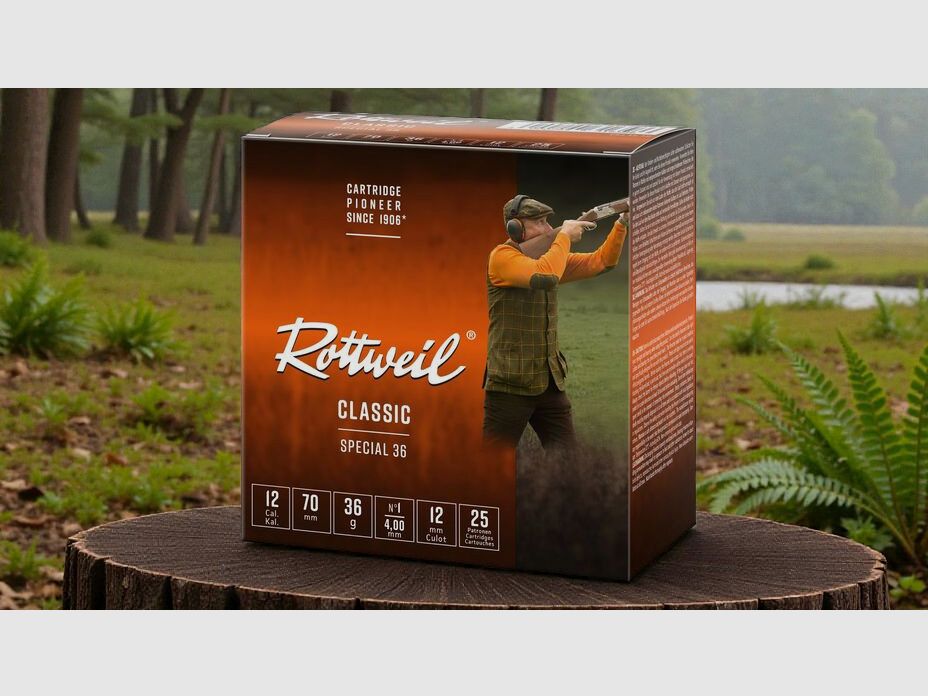 Rottweil Special Hunting Shot 36 Cal. 12/70 36g 4,0mm