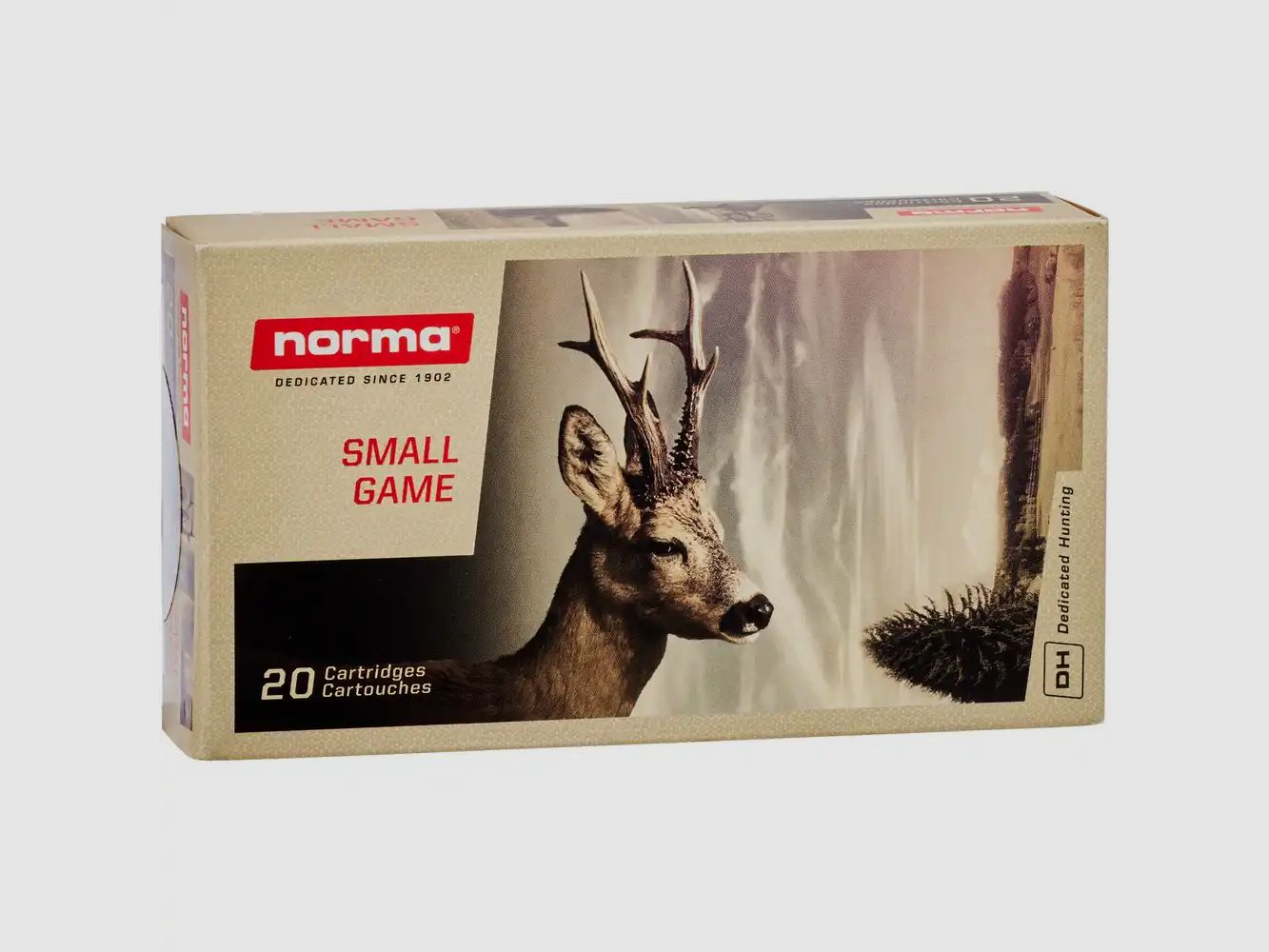 NORMA .222 Rem. Teilmantel – SP 4,0g 62gr